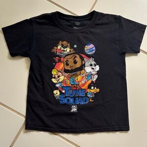 Funk Pop! Space Jam Tune Squad T-Shirt Kids Size Small Black Tiny Toons Looney